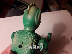 Son of Great Garloo Wind Up Monster Marx Toys 1960s vintage tin plastic works