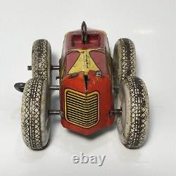 Stunning Vintage Marx Midget Special Tin Wind Up Lithograph Toy Works