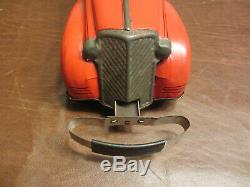 VINTAGE 1930s MARX TOYS REVERSEABLE COUPE LARGE TIN WINDUP TOY CAR