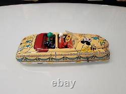 VINTAGE/ANTIQUE TIN MARX DISNEY PARADE ROADSTER 1940s COLLECTOR MICKEY MOUSE