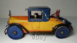 VINTAGE TIN LITHO WINDUP MARX ROYAL COUPE DELUXE VERSION with RUMBLE SEAT