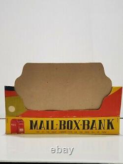 VTG 1950s Marx LineMar Japan Display Box with 10 US MAIL BOX BANKS WITH KEYS