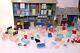 VTG Louis Marx Tin Litho Dollhouse Kids Toy Set Lot Bundle MCM Accs Split Family