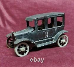 Vintage 1920's Bing Strauss Marx Lithograph Wind Up Tin Model T Car Toy Works