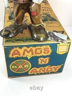 Vintage 1920's Marx Amos N Andy 11 Walkers Moving Eyes Version with Extras