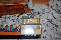 Vintage 1928 Louis Marx No. 800 The Big Parade Tin Litho Wind Up Toy in Box