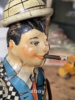 Vintage 1930 Marx Joe Penner & His Duck Goo Goo Tin Litho Wind Up Toy