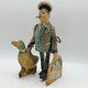 Vintage 1930 Marx Joe Penner & His Duck Goo Goo Tin Litho Wind Up Toy Read