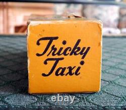 Vintage 1930's Marx Tricky Taxi Tin Wind Up With Box Working Video