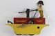 Vintage 1930s Marx Moon Mullins & Kayo Handcar Deluxe Tin Wind Up Toy Working