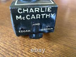 Vintage 1938 Charlie McCarthy Benzine Buggy Marx Wind-up Tin Toy