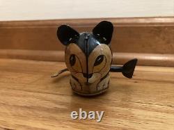 Vintage 1939 MARX Walt Disney's Pinocchio FIGARO Tin Wind Up Cat Toy Key Works