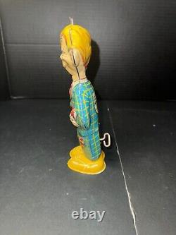 Vintage 1939 RARE MARX TIN WIND UP MORTIMER SNERD TOY CHARLE MCCARTHY FIGURE