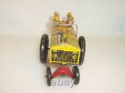 Vintage 1940's Marx Jumpin Jeep Tin Litho Wind Up Army Jeep 22C