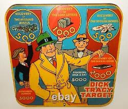 Vintage 1941 Marx Toys Tin Litho Dick Tracy Target Toy Board RARE