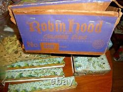 Vintage 1950's MARX ROBIN HOOD Tin-Litho CASTLE PLAYSET