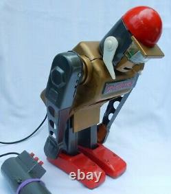 Vintage 1950's MARX Yonezawa MR. MERCURY Remote Controller Tin Toy, not working