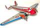 Vintage 1950's Marx NC10 Sky cruiser 50234 Tin Stratoliner Airplane Nice