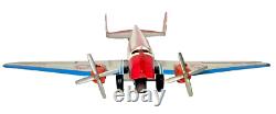 Vintage 1950's Marx NC10 Sky cruiser 50234 Tin Stratoliner Airplane Nice