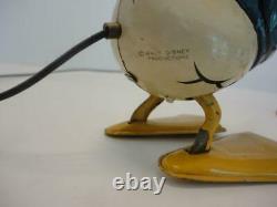 Vintage 1950s Disney DONALD DUCK Tin Squeeze Wind-up Marx Line Mar Working RARE