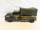 Vintage 1950s Marx Lumar Us Army Hdq 5th Division Truck Pressed Tin Litho