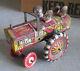 Vintage 1950s Marx Queen of the Campus Krazy Car Windup Toy 5 1/2 Long