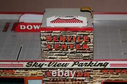 Vintage 1950s Marx Tin Litho Service Center SKY VIEW PARKING withElevator & Ramp