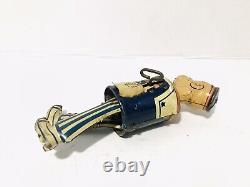 Vintage 1950s Marx U. S. A. Tin Walking Popeye Wind Up Toy, Works