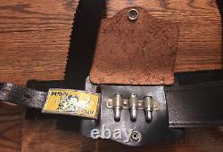 Vintage 1950s Rin Tin Tin Holster Set, Great Condition