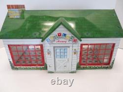 Vintage 1960s Marx Playset Babyland Nursery Tin Building RARE