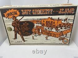 Vintage 1996 Marx Davy Crockett Tin Alamo w Box, Figures & COA
