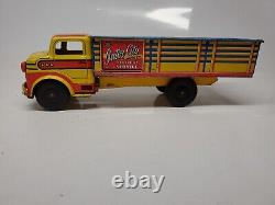 Vintage 50's MARX Inter-City Delivery Service Litho Metal Truck Original