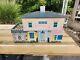 Vintage 50's Marx Metal Vintage Doll House Tin Litho Two Story Colonial Clean