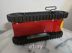 Vintage 50s Marx Tin Litho #5 Climbing Tractor wind up With Key Works