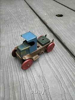 Vintage Antique 1920's Marx Tin Windup Mack C Cab, Missing Coal Dump