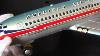 Vintage Battery Operated Marx American Airlines 727 Astro Jet Airplane Tin Toy