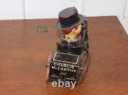 Vintage Charlie McCarthy Marx Tin Wind Up Toy