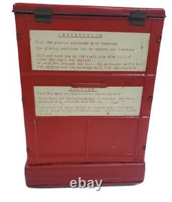 Vintage Coca-cola Marx Linemar Tin Toy Dispenser