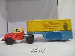 Vintage Courtland/marx Aero Mayflower Transit Co. Metal Toy Truck, 651-g