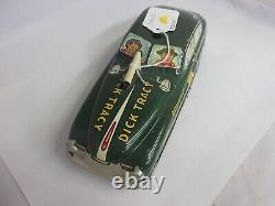 Vintage Dick Tracey Friction Car Marx Tin Toy No Light 774-d