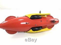 Vintage Flash Gordon Rocket Fighter Wind-Up Tin Toy by Marx