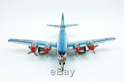 Vintage Line Mar Marx American Airlines Flagship Allison Tin Airplane 19 Wings