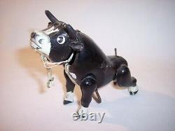 Vintage Linemar Marx Disney Ferdinand the Bull Tin Wind Up Toy Japan Not working