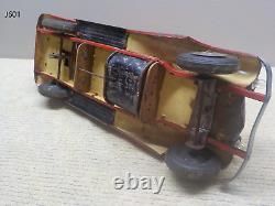 Vintage Louis MARX Metal Battery Operated Toy Car