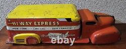 Vintage Louis Marx HI Way Express 61471 Tin Truck