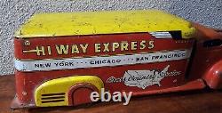 Vintage Louis Marx HI Way Express 61471 Tin Truck