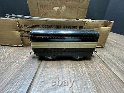 Vintage Louis Marx Stream Line Electric Tin Train Set Original Box