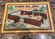 Vintage Louis Marx Tin Litho Carry-All Action Fort Apache Play Set