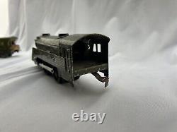 Vintage MARX ARMY SUPPLY TRAIN (Engine & 4 Cars) #500 Tin Litho U. S. A