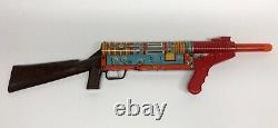 Vintage MARX G-MAN MODEL Tin Toy Tommy Gun